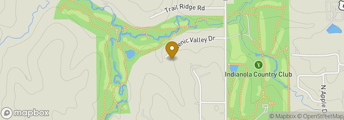 Map location: Indianola Country Club