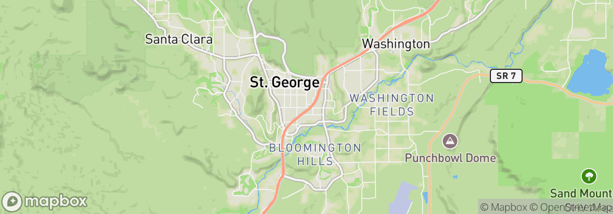 Map: St. George, UT