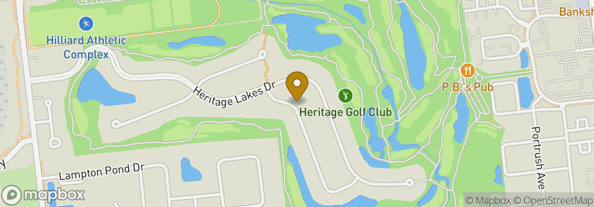 Map location: Heritage Golf Club
