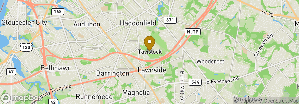 Map location: Tavistock