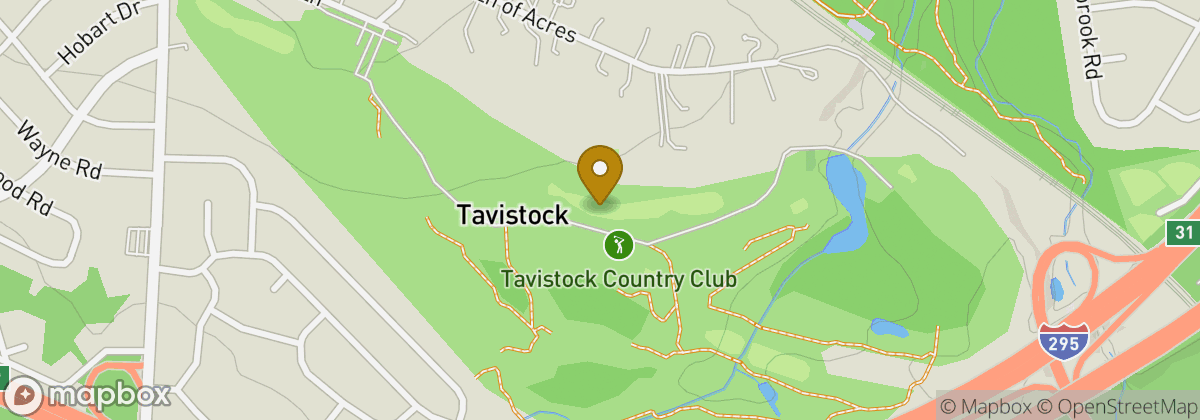 Map location: Tavistock Country Club