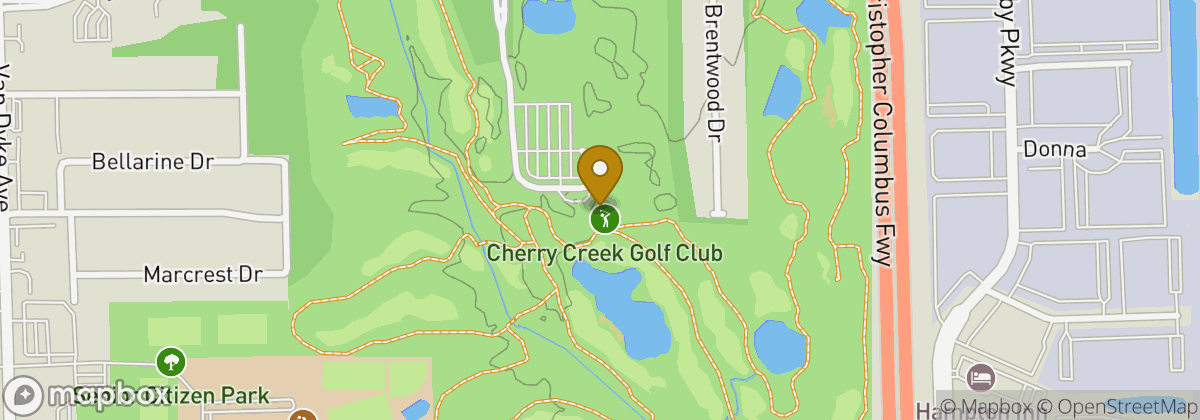 Map location: Cherry Creek Golf Club