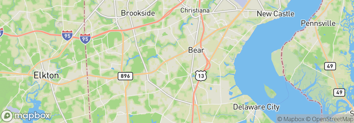 Map: Bear, DE