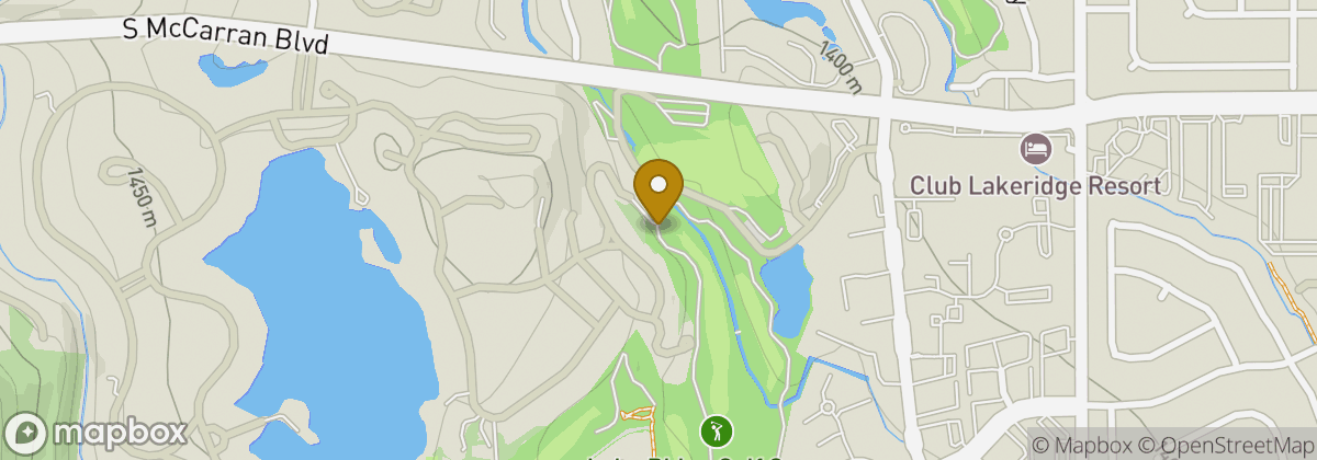 Map location: Lake Ridge Golf Course