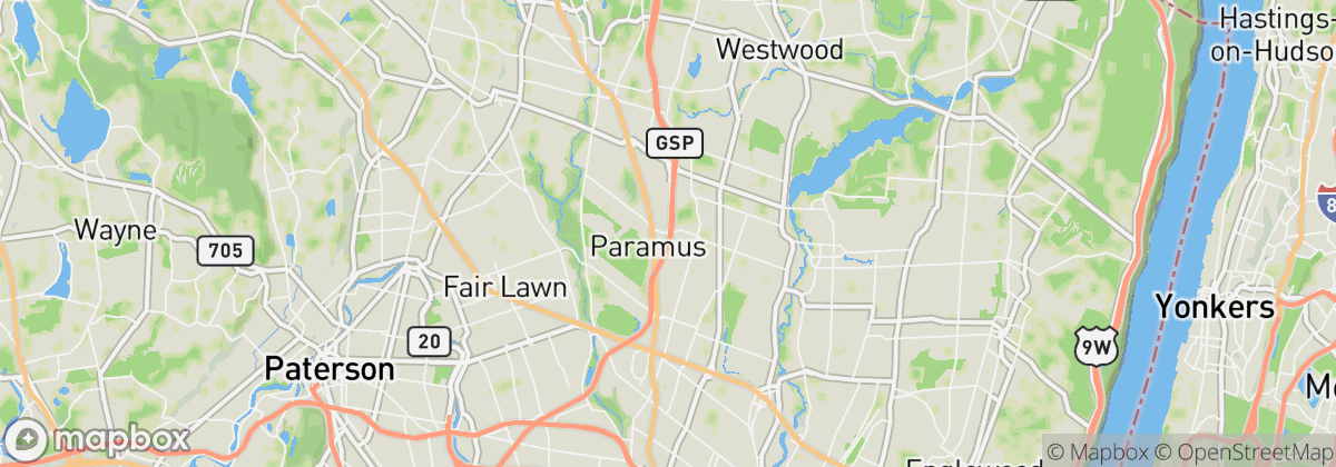 Map: Paramus, NJ