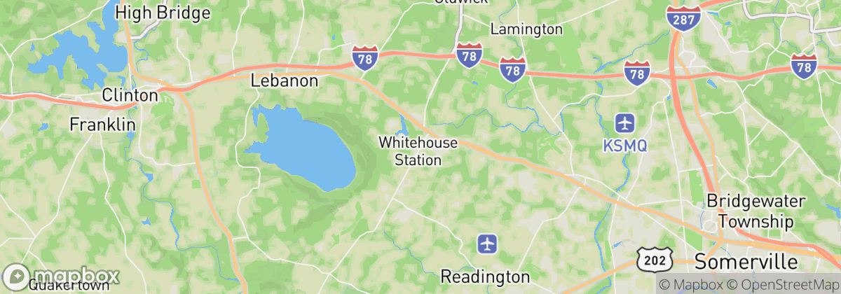 Map: Whitehouse Station, NJ