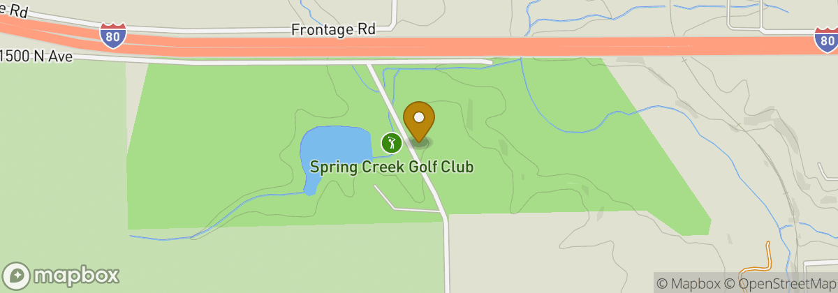 Map location: Spring Creek Golf Club