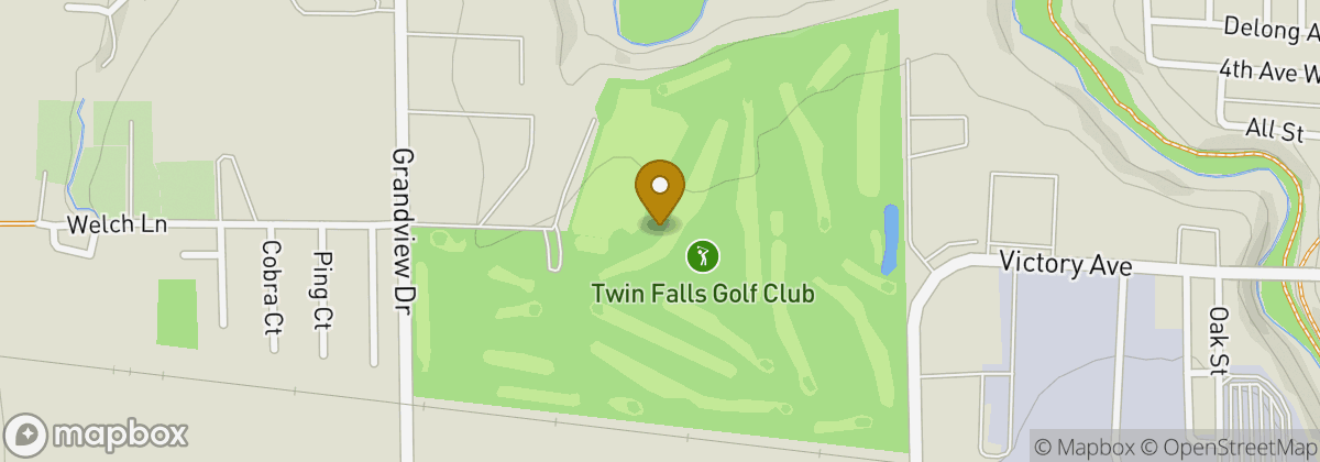 Map location: Twin Falls Golf Club