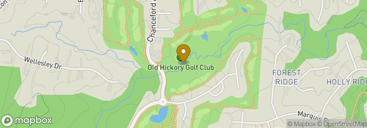 Map location: Old Hickory Golf Club