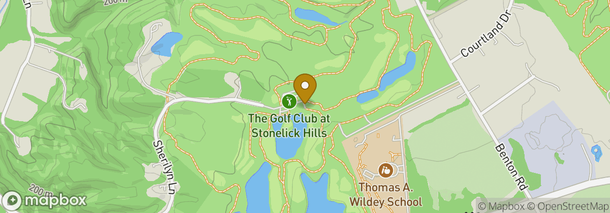 Map location: The Golf Club at Stonelick Hills