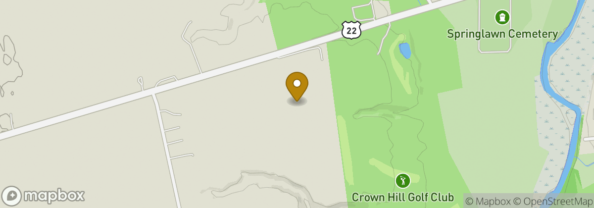 Map location: Crown Hill Golf Club