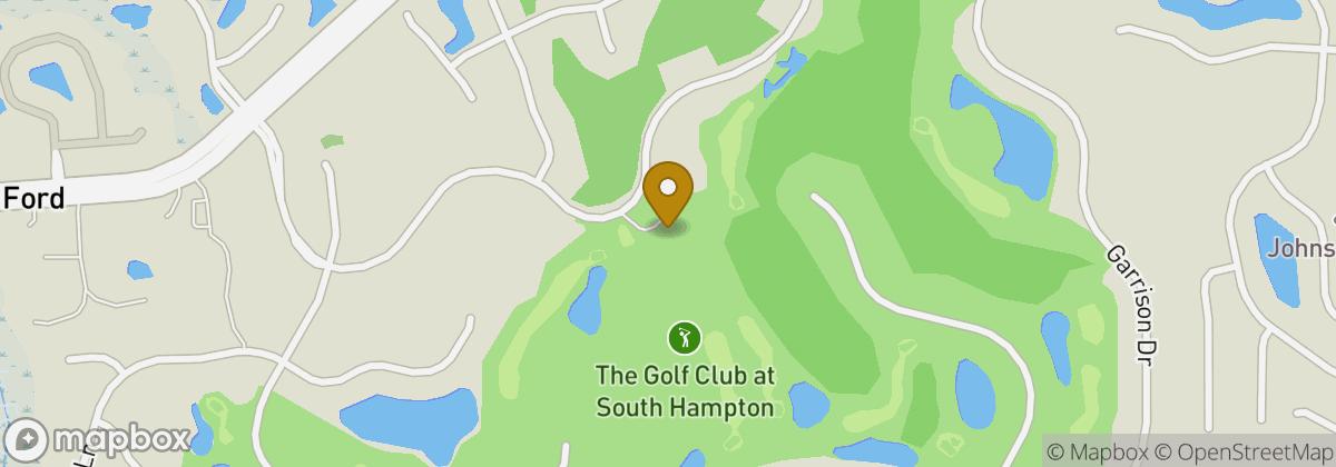 Map location: The Golf Club at South Hampton