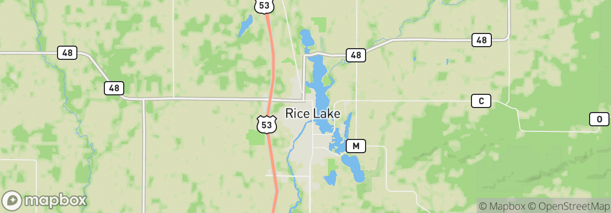 Map: Rice Lake, WI