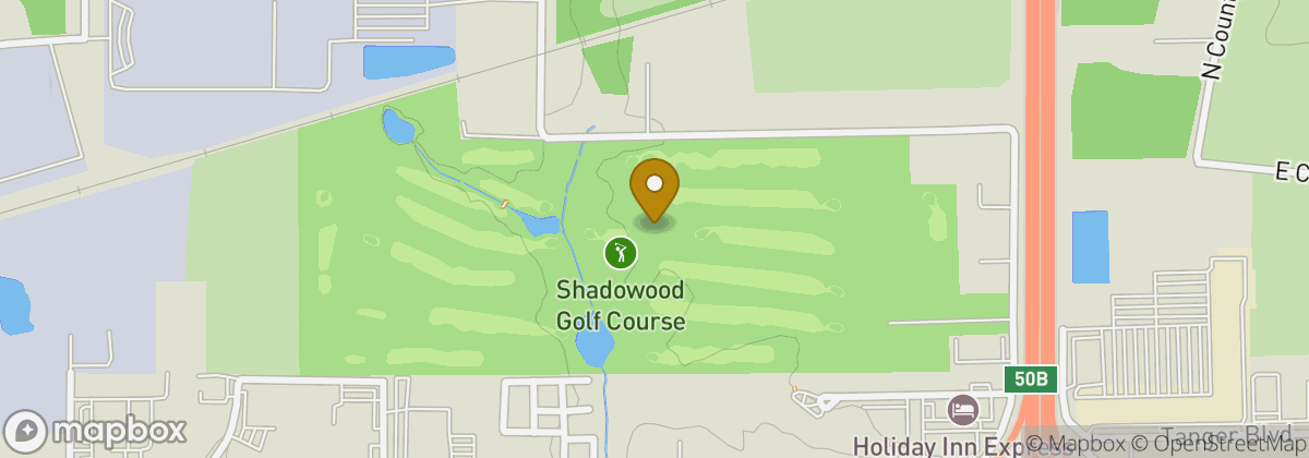 Map location: Shadowood Golf Course