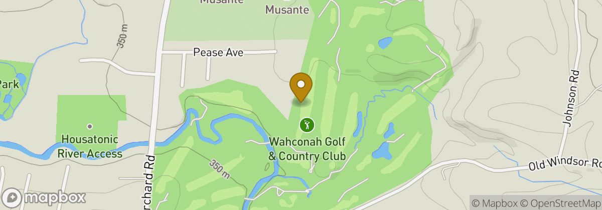 Map location: Wahconah Golf & Country Club