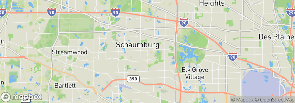 Map: Schaumburg, IL