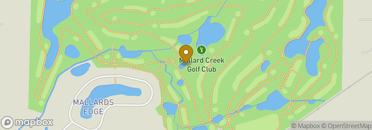 Map location: Mallard Creek Golf Club