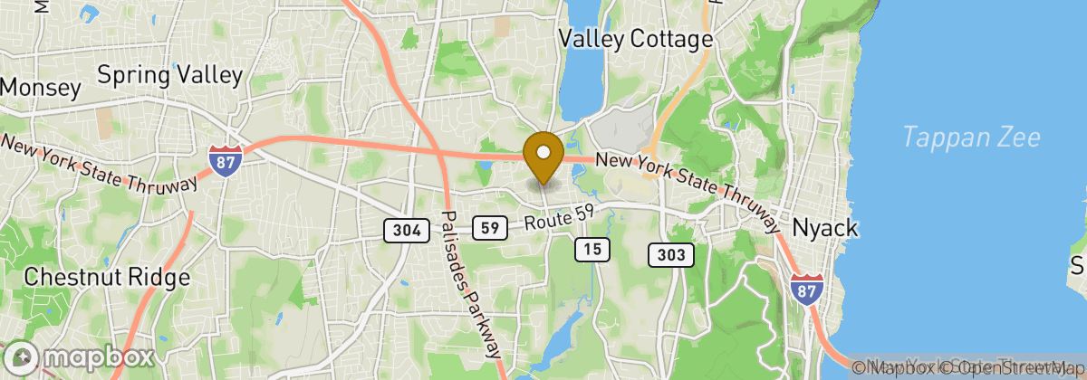 Map location: West Nyack