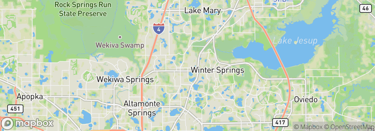 Map: Longwood, FL