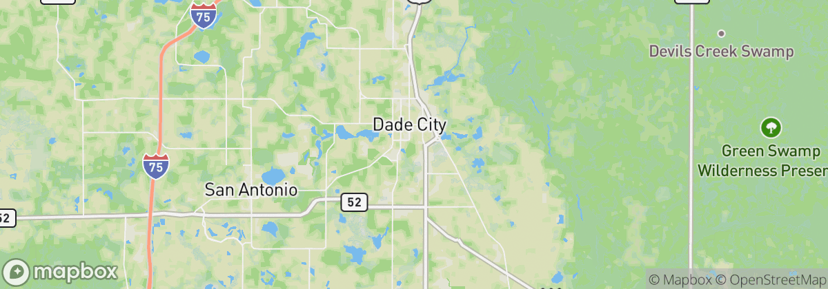 Map: Dade City, FL