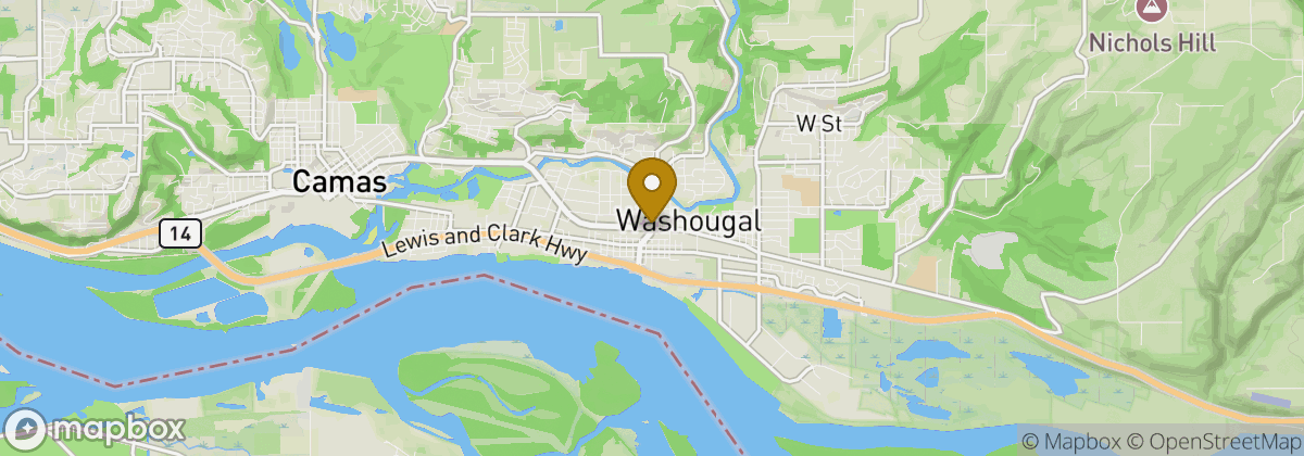 Map location: Washougal