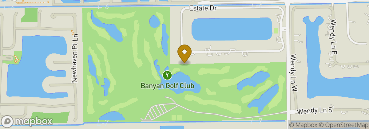 Map location: Banyan Golf Club