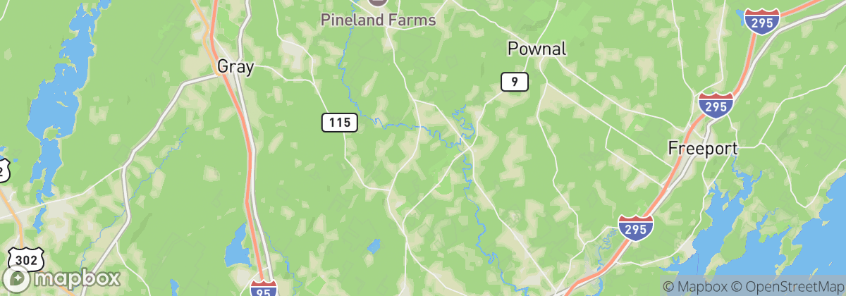 Map: North Yarmouth, ME