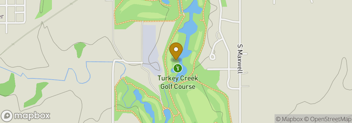 Map location: Turkey Creek Golf Course