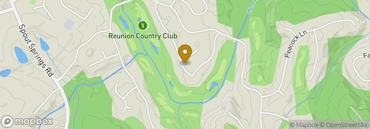 Map location: Reunion Country Club