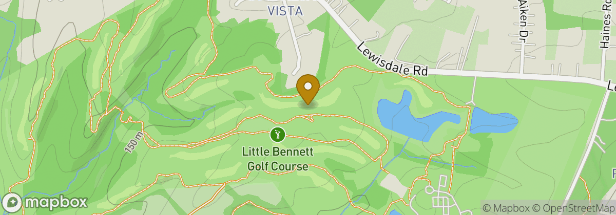 Map location: Little Bennett Golf Course