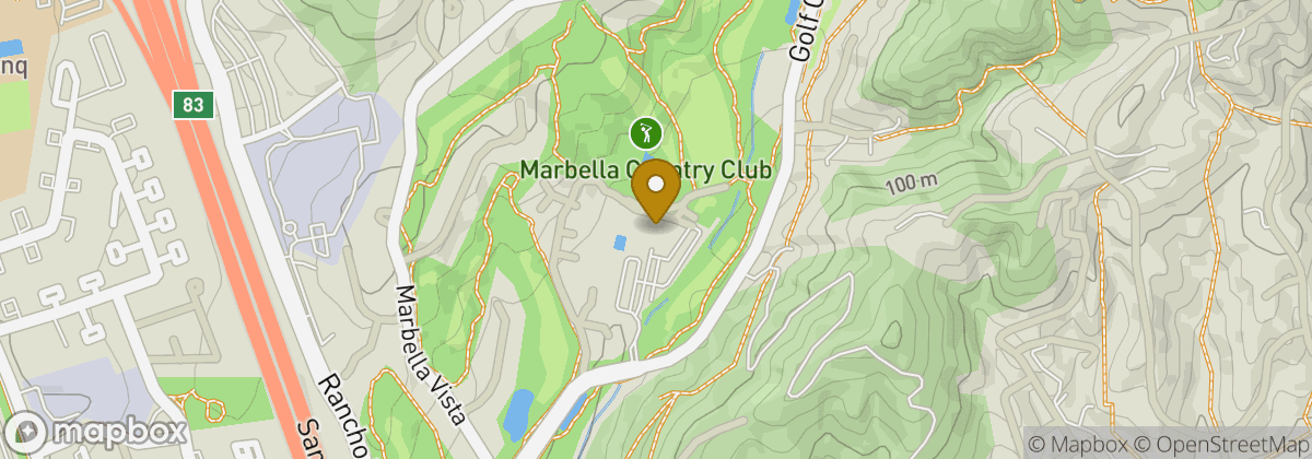 Map location: Marbella Country Club