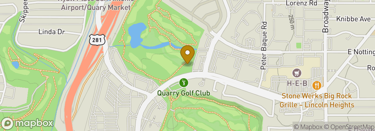 Map location: Quarry Golf Club