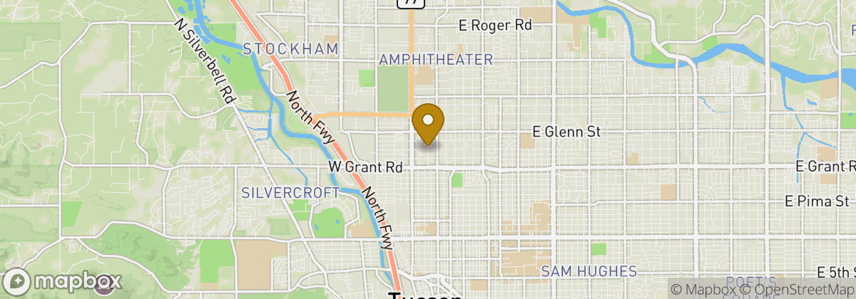 Map location: OMNI Tucson National