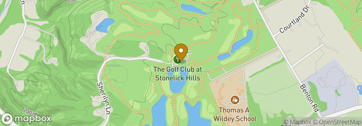 Map location: The Golf Club at Stonelick Hills