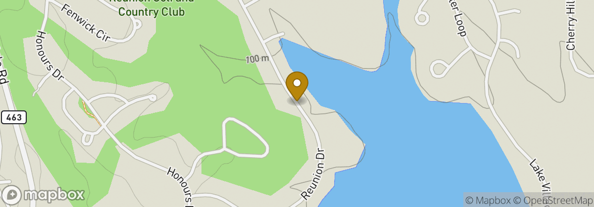 Map location: Reunion Golf and Country Club