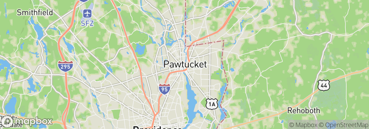 Map: Pawtucket, RI