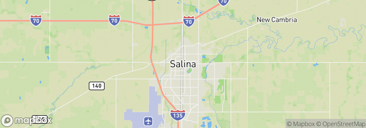 Map: Salina, KS