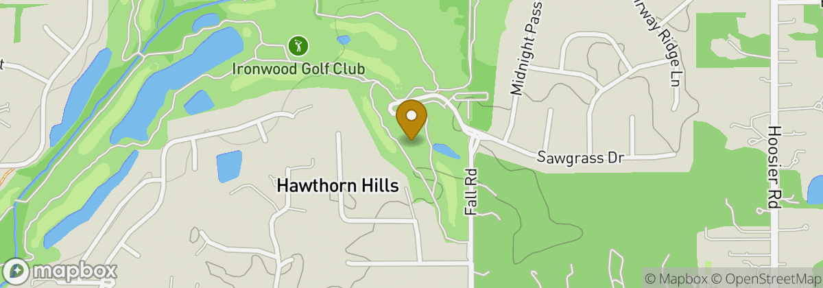 Map location: Ironwood Golf Club