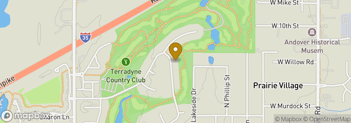Map location: Terradyne Country Club