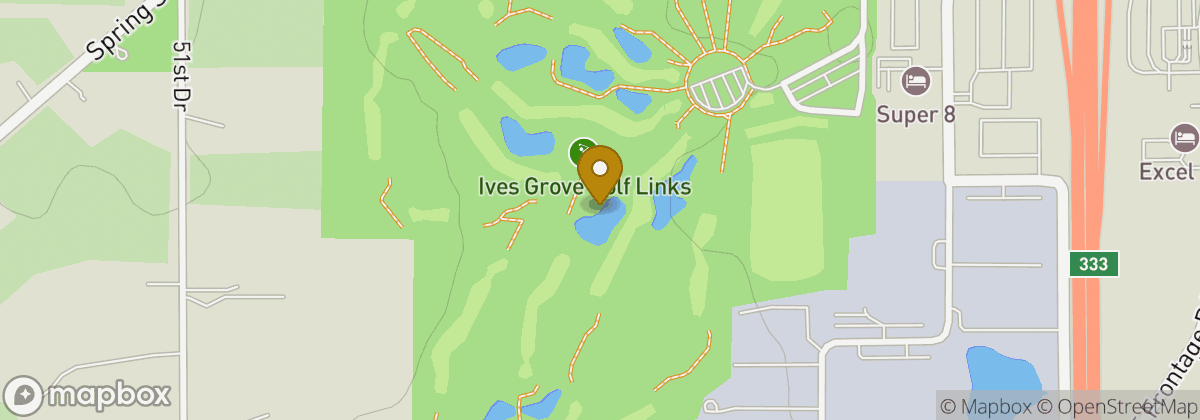 Map location: Ives Grove Golf Links