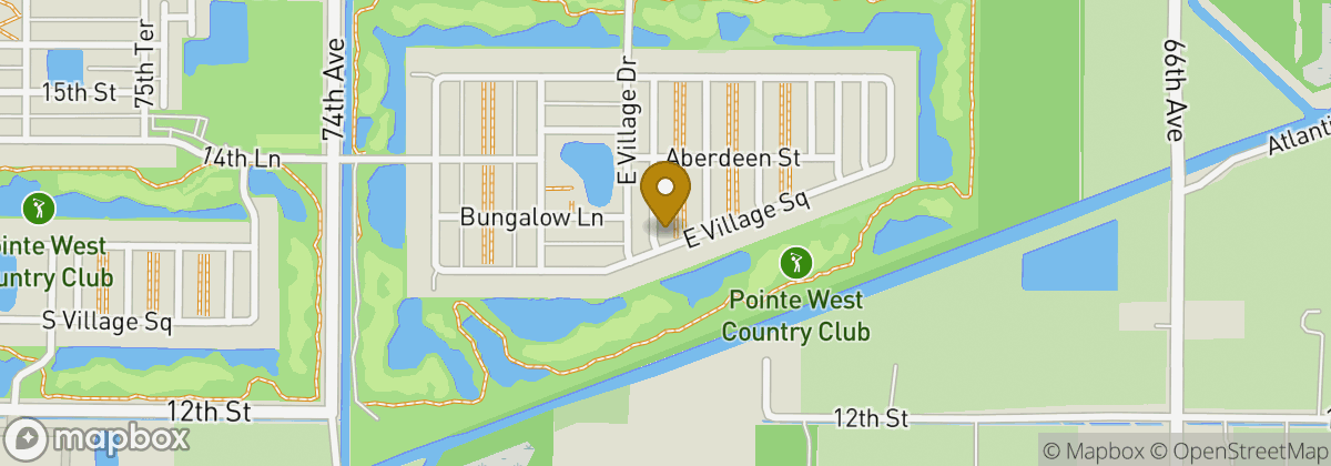 Map location: Pointe West Country Club