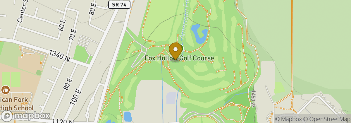 Map location: Fox Hollow Golf Club