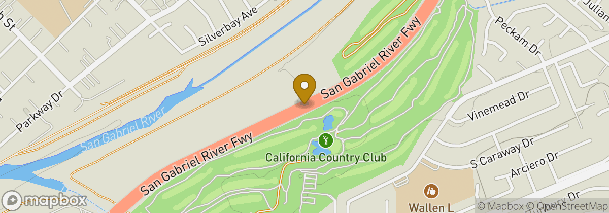 Map location: California Country Club