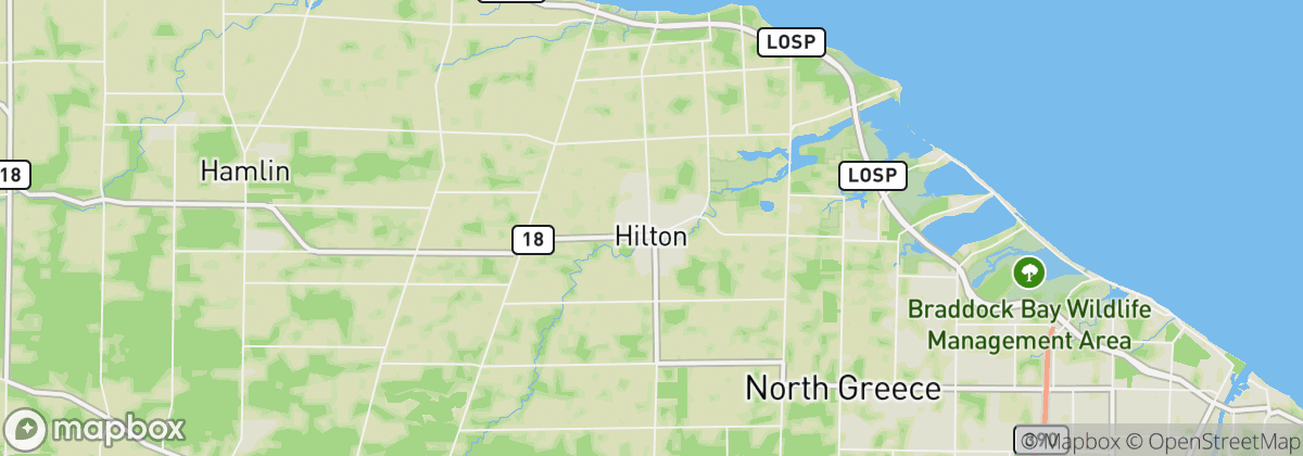 Map: Hilton, NY