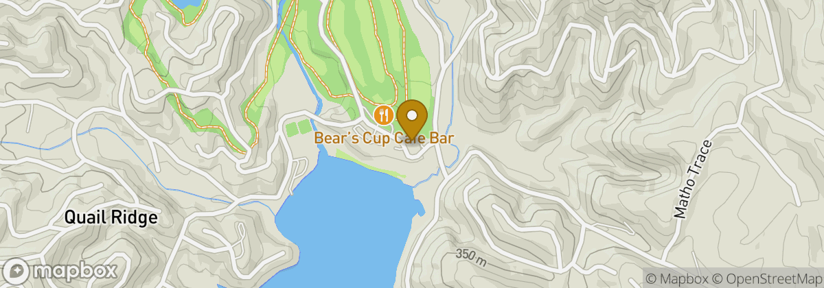 Map location: Rumbling Bald on Lake Lure