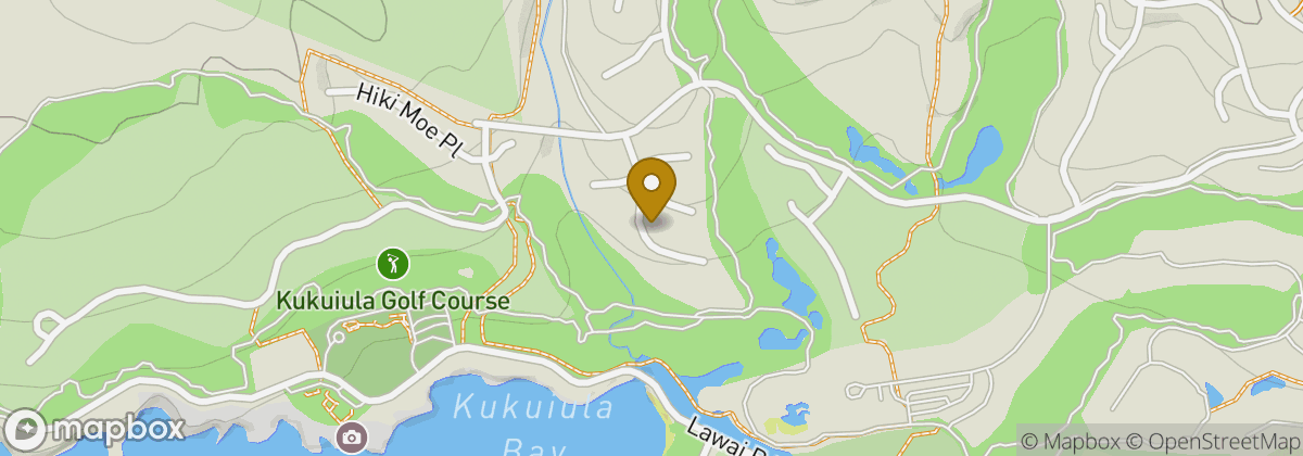 Map location: Kukuiʻula Golf Course