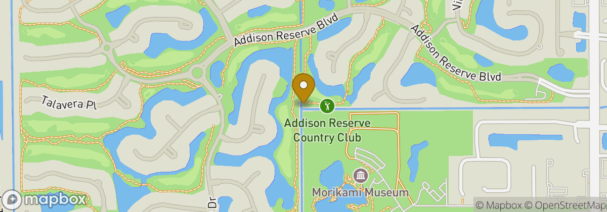 Map location: Addison Reserve Country Club
