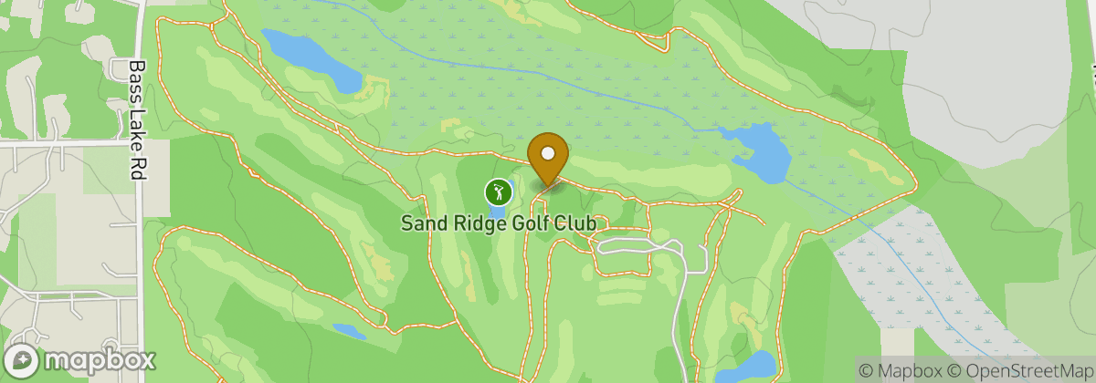 Map location: Sand Ridge Golf Club