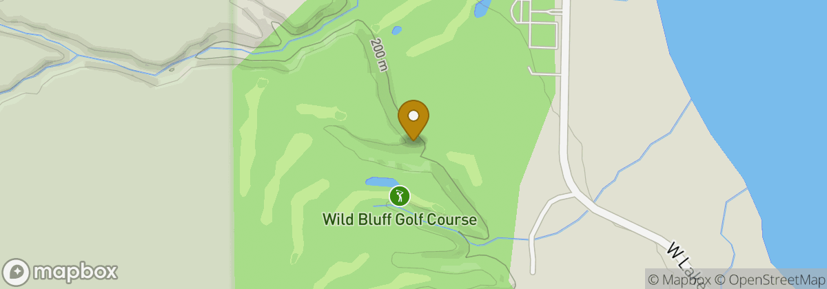 Map location: Wild Bluff Golf Course
