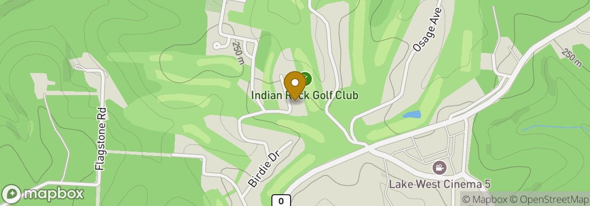 Map location: Indian Rock Golf Club